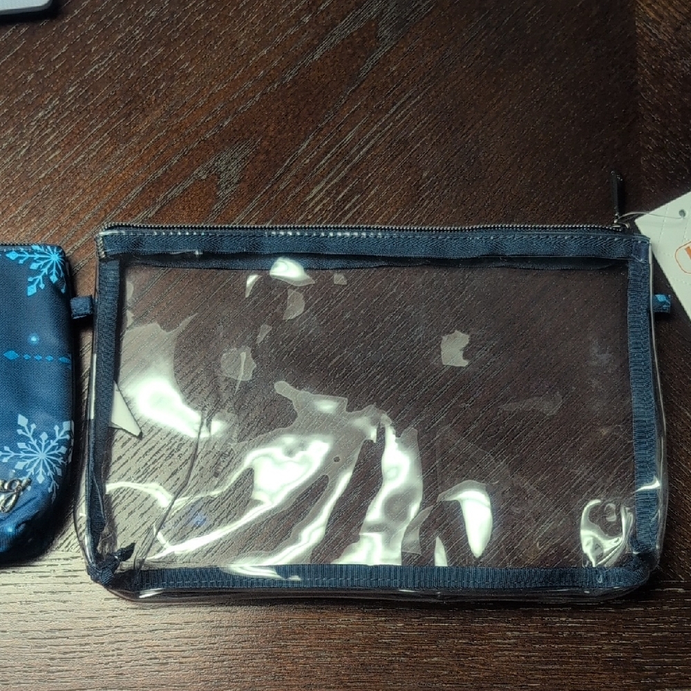 Brand New Tackle In Snowflake Navy! 4 Different Sized Pouches Included!!